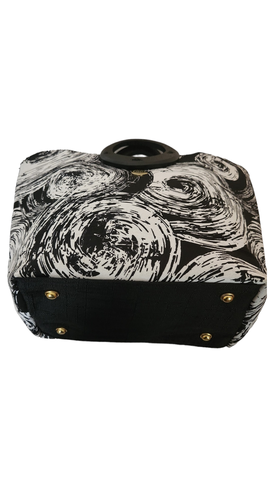 Black & White Swirl "Tsehai" Tote