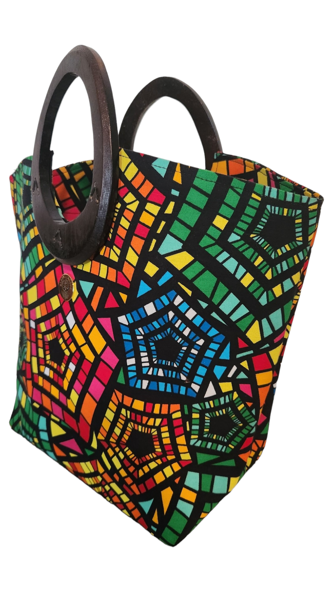 Multicolored "Tsehai" Tote