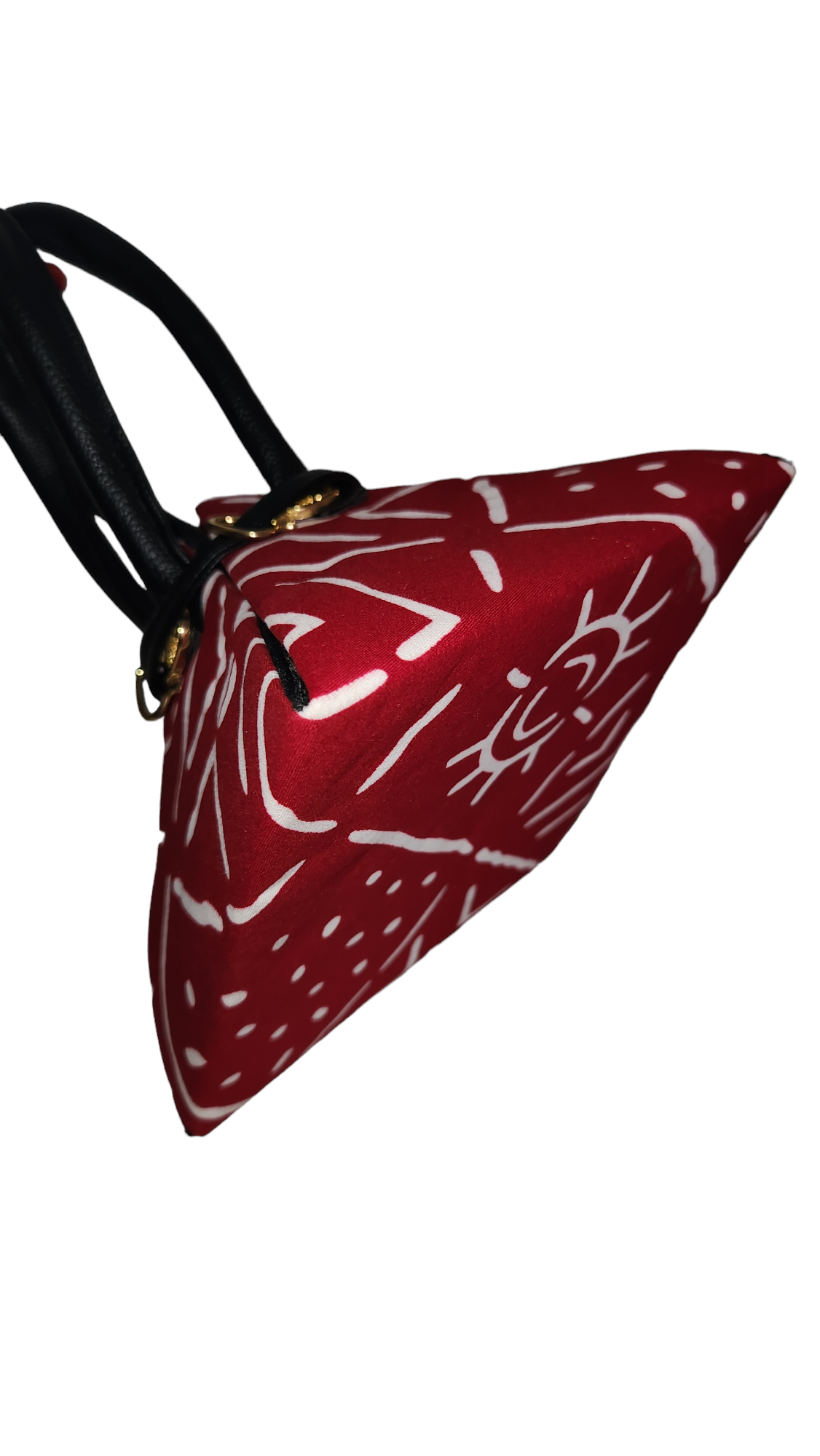 Red & White "Kisha "Purse